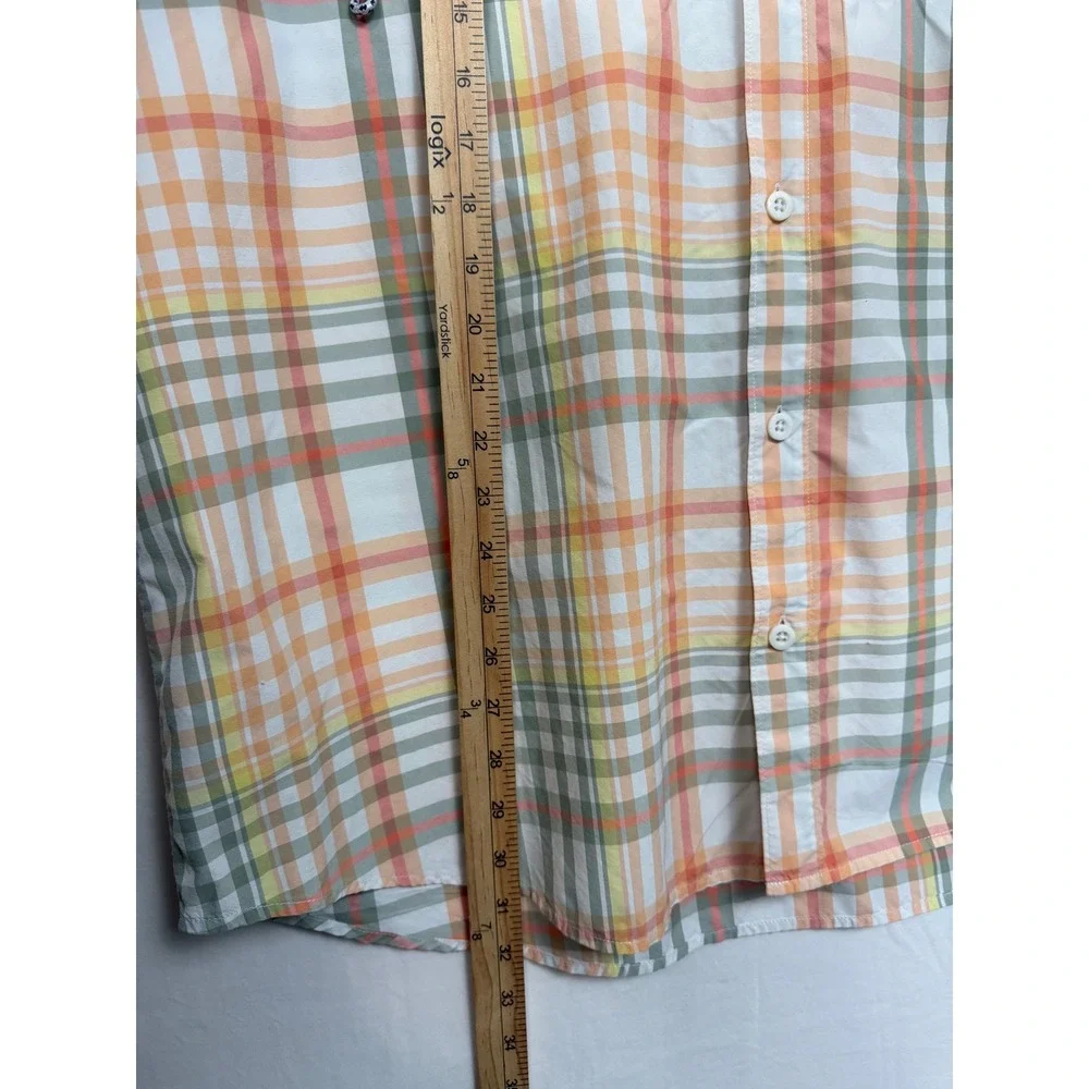 Columbia PFG Super‎ Bahama Men's Shirt XL Plaid Outdoor Lightweight Fishing